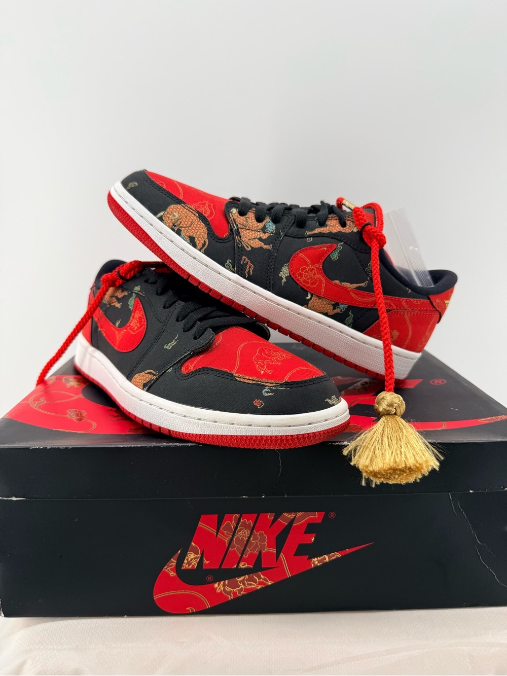Jordan 1 Low OG Chinese New Year Size 8.5 🔥 VNDS Rare Pair
